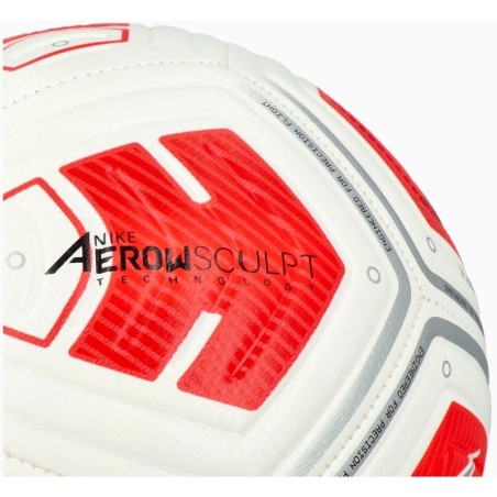 NIKE STRIKE 290G JALGPALL VALGE/BRIGHT CRIMSON/SILVER R.5