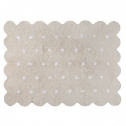 Pestav vaip Galleta Crema/Beige 120 x 160 cm