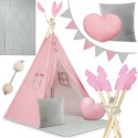 Teepee telk lastele NK-406 Nukido - roosa