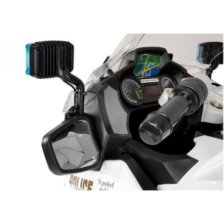 BMW politseimootorratas valge – elektriline sõit mootorrattal