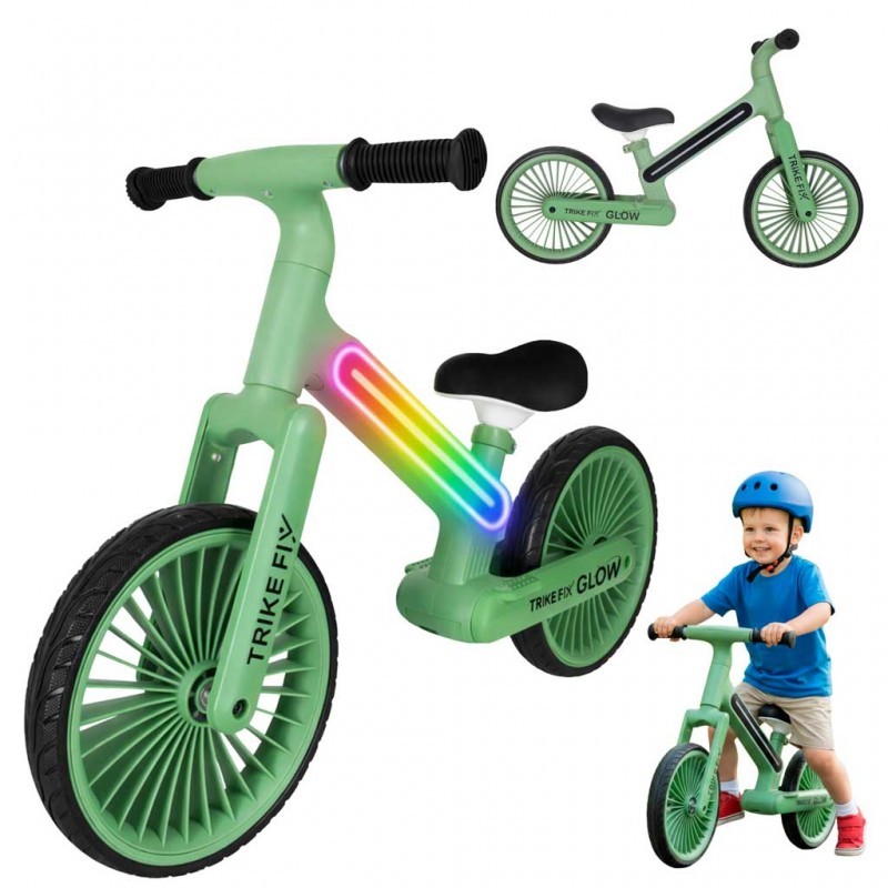 Trike Fix Glow LED jooksuratas roheline