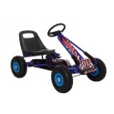 A-15 gokart sinised pumpratastega