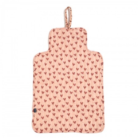 Mähkimismatt Nailonist HEARTBEAT PINK