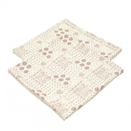 Bamboo Square Set BANDANA CREAM