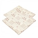 Bamboo Square Set BANDANA CREAM