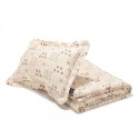Bambusest voodipesukomplekt BANDANA CREAM