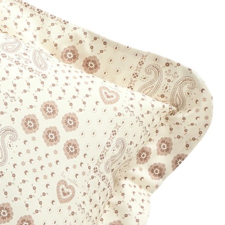 Bambusest voodipesukomplekt BANDANA CREAM