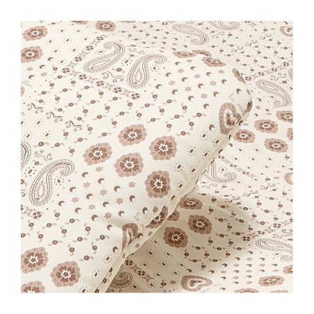 Bambusest voodipesukomplekt BANDANA CREAM