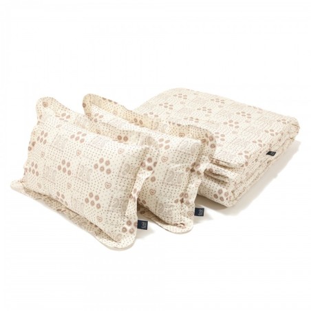 Puuvillane voodipesukomplekt BANDANA CREAM