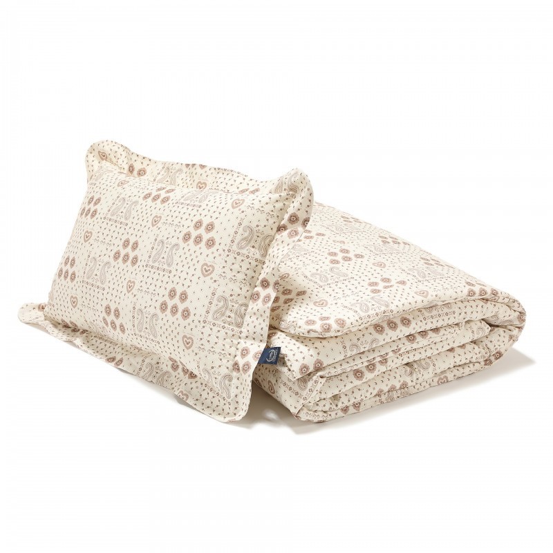 Puuvillane voodipesukomplekt BANDANA CREAM