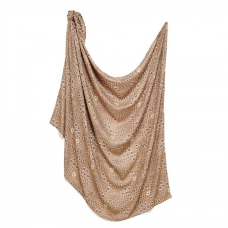 Bambusest mähitud musliin BANDANA MOCCA