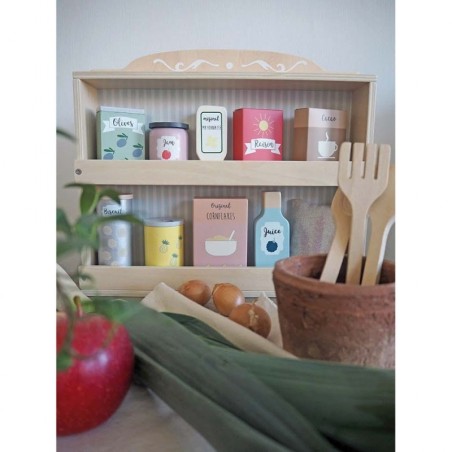 Köögiriiul söögiainetega