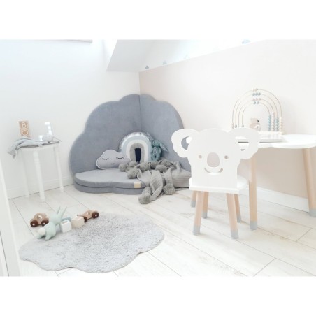 Kokkuvolditav pehme mängumatt 160x160 cm