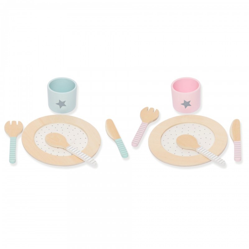 Sööginõude komplekt puidust