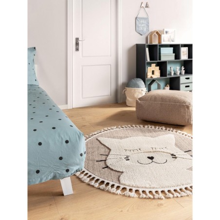 Lastetoa vaip Momo cat beež Ø 120 cm