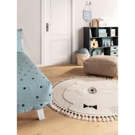 Lastetoa vaip Momo bear kreem Ø 120 cm