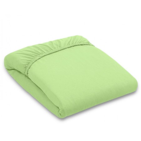 Kummiga voodilina jersey 120x60 cm, roheline