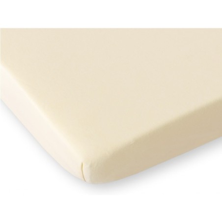 Kummiga voodilina 60x120 cm jersey, kreem