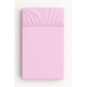 Kummiga voodilina jersey 120x60 cm, roosa