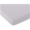 Kummiga voodilina jersey 140x70 cm, helehall