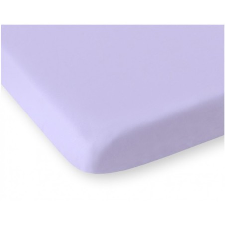 Kummiga voodilina 60x120 cm, lilla
