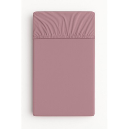 Kummiga voodilina 120x60 cm, pastell violet