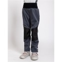 Softshell püksid fliisvoodriga Flexi lastele, hall