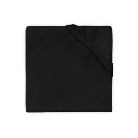 Kummiga voodilina 60x120, must