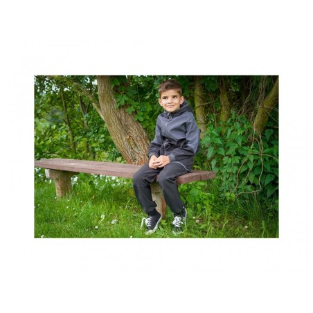 Õhukesed püksid ilma voodrita lastele Street, must