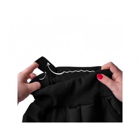 Õhukesed püksid ilma voodrita lastele Street, must