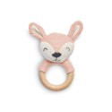 Närimisrõngas kõristi Deer, pale pink