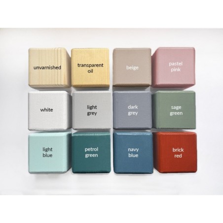 Puidust voodi Teeny, vali suurus ja värv!