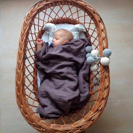 Beebipadi antishake, bambus, MAGNOLIA