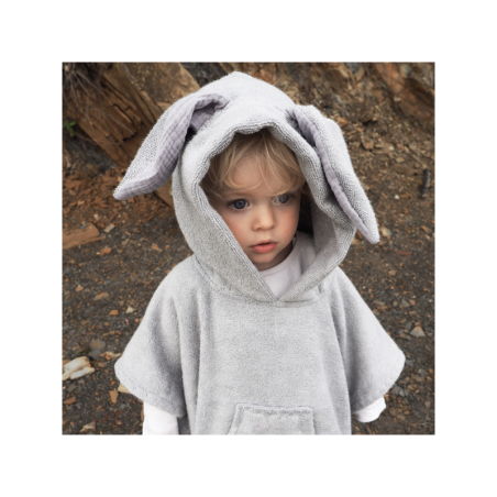 Bambus pontšo rätik, roosa