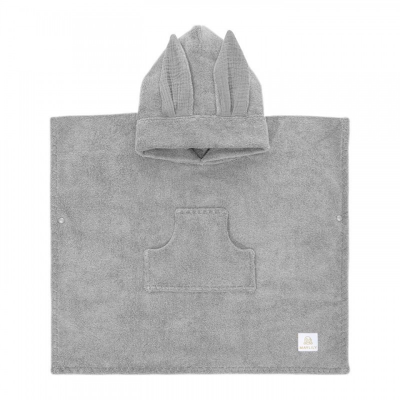 Bambus pontšo rätik, hall