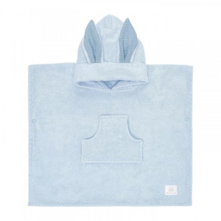 Bambus pontšo rätik, helesinine