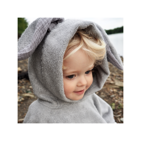 Bambus pontšo rätik, helesinine