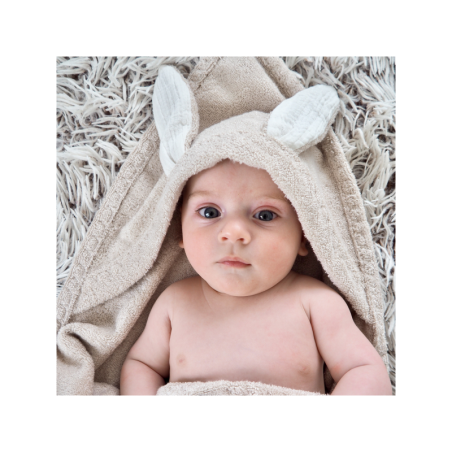 Bambus rätik Bunny, hall