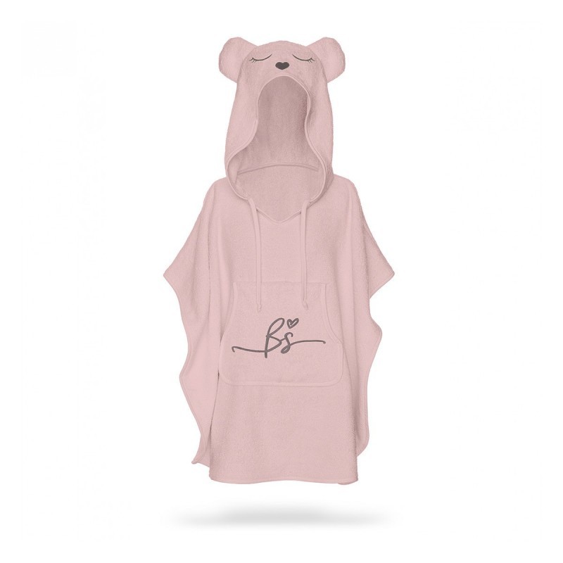 Bambus pontšo rätik, roosa