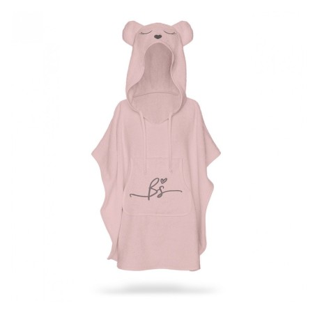 Bambus pontšo rätik, roosa