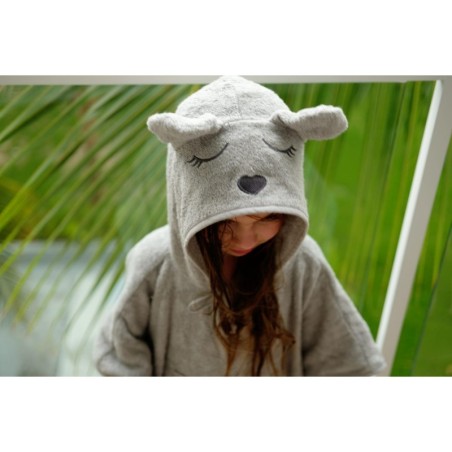 Bambus pontšo rätik, roosa