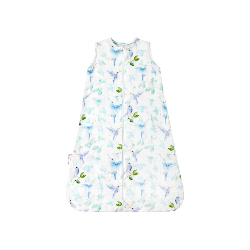 Õhuke magamiskott TOG 0,5 bambus, heavenly birds