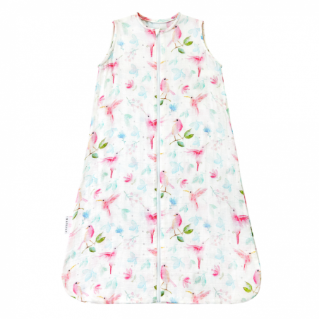 Õhuke magamiskott TOG 0,5 bambus, paradise birds