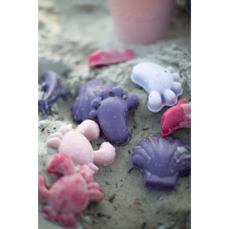 Scrunch liivavormid 4tk, kirsipunane