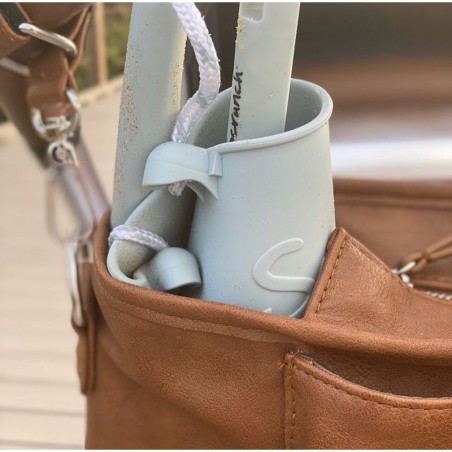 Scrunch ämber, petrol