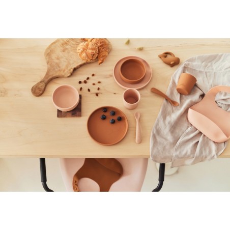 Silikoonist sööginõude komplekt, caramel