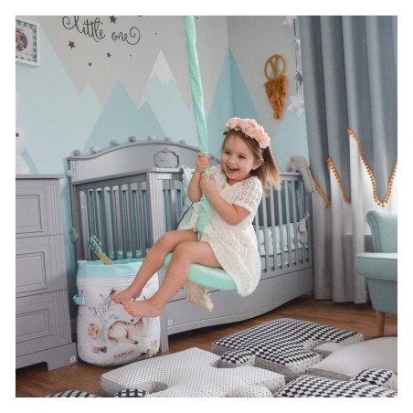 Laste kiik, velvet, mint