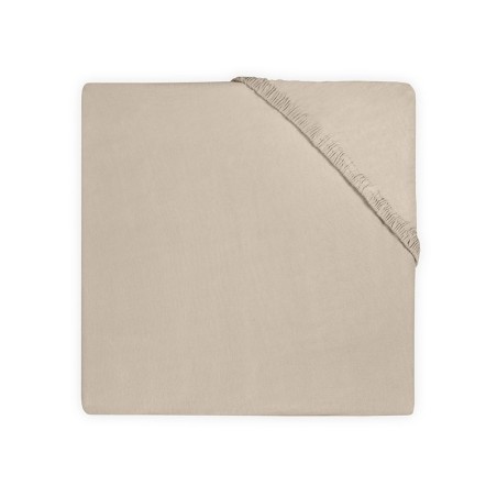 Kummiga voodilina 60x120, beež