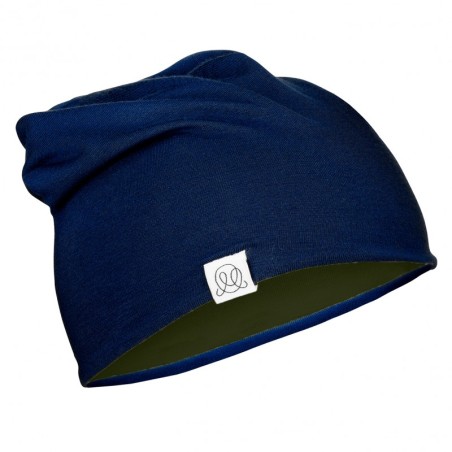 Müts, bambus, navy-roheline