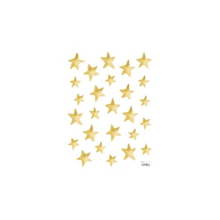 Seinakleebis kuldsed tähekesed 26 tk